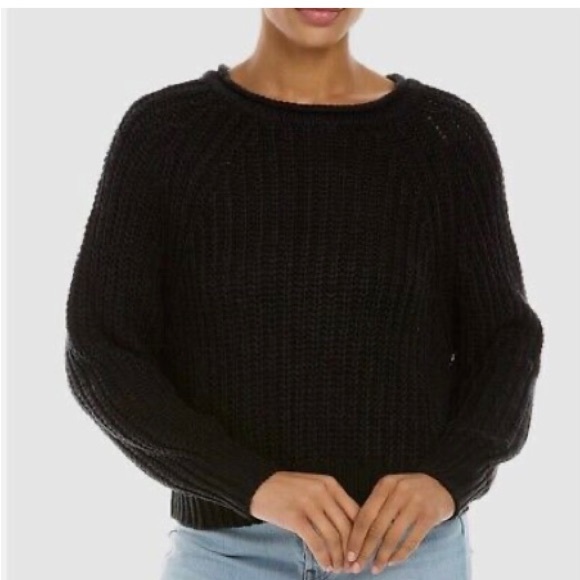 Milly Sweaters - 🌼 SALE!! Milly | 100% Wool Chunky Crew Neck Ribbed Sweater EUC Milly P (0-2)